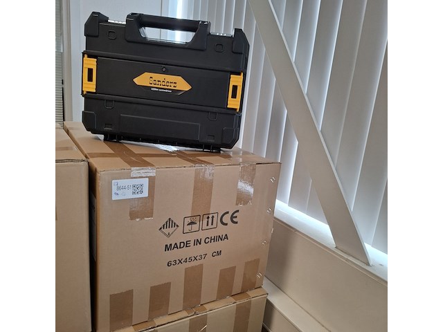 5x accu schroefmachine 320nm, geel - afbeelding 2 van  11