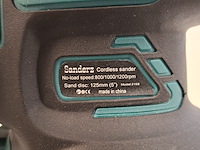 5x accu schuurmachine, brushless, blauw - afbeelding 5 van  10