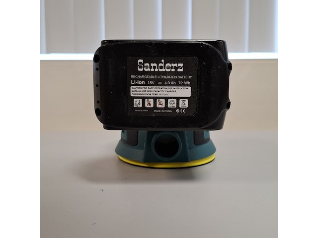 5x accu schuurmachine, brushless, blauw - afbeelding 6 van  10