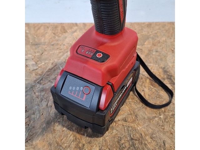 5x accu slagmoersleutel 700nm, rood - afbeelding 4 van  9