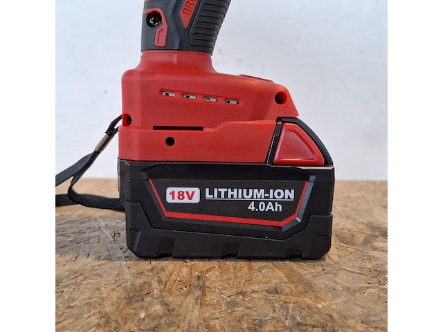 5x accu slagmoersleutel 700nm, rood - afbeelding 8 van  9