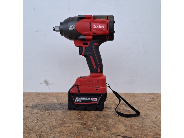 5x accu slagmoersleutel, brushless, blauw - afbeelding 1 van  13