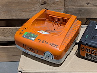5x acculader, stihl, al 500, incl. 1x accu, stihl ap 300 s - afbeelding 3 van  6