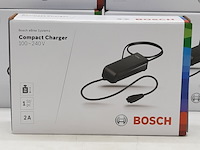 5x acculader t.b.v fietsaccu, bosch, compact charger 100-240v - afbeelding 2 van  5