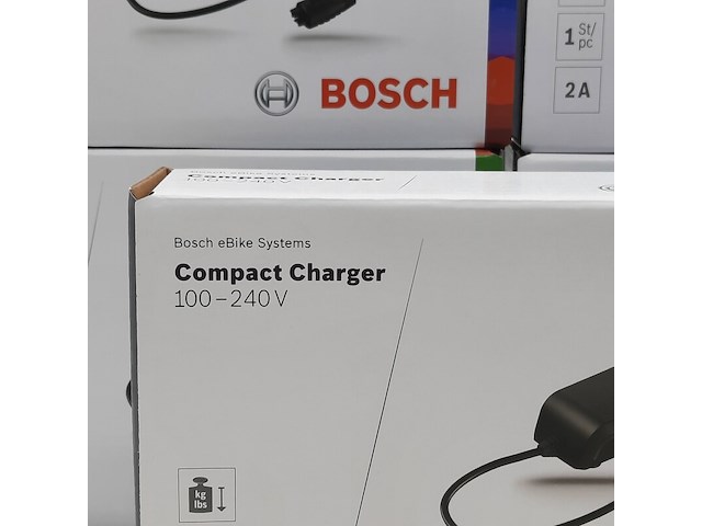 5x acculader t.b.v fietsaccu, bosch, compact charger 100-240v - afbeelding 3 van  5