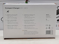5x acculader t.b.v fietsaccu, bosch, compact charger 100-240v - afbeelding 4 van  5