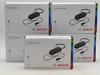5x acculader t.b.v fietsaccu, bosch, compact charger 100-240v - afbeelding 1 van  5