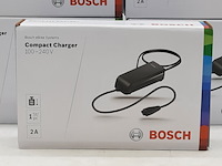 5x acculader t.b.v fietsaccu, bosch, compact charger 100-240v - afbeelding 2 van  5
