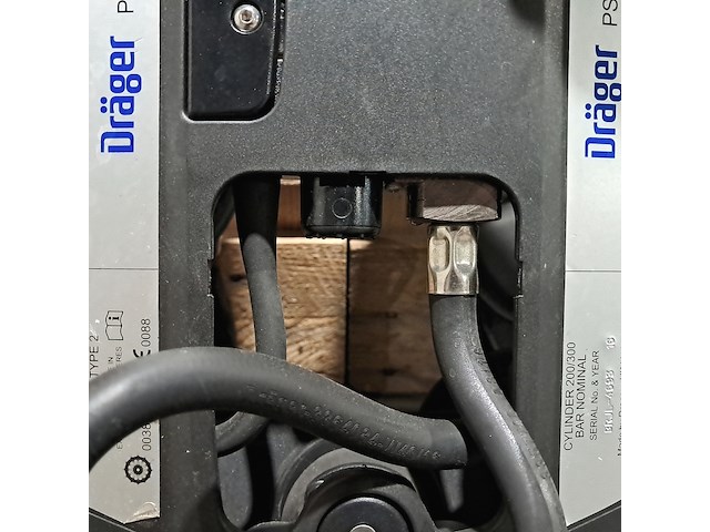 5x ademluchttoestel, dräger, pss 7000 bodyguard - afbeelding 13 van  15