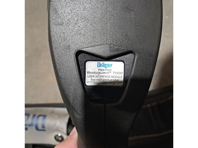 5x ademluchttoestel, dräger, pss 7000 bodyguard - afbeelding 7 van  15