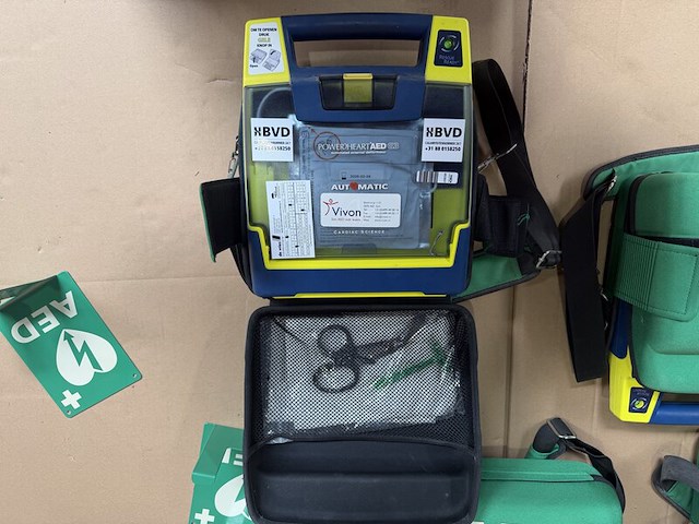 5x aed, cardiac science / aivia, powerheart aed g3 - afbeelding 3 van  12