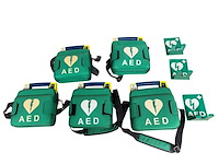 5x aed, cardiac science / aivia, powerheart aed g3 - afbeelding 1 van  12