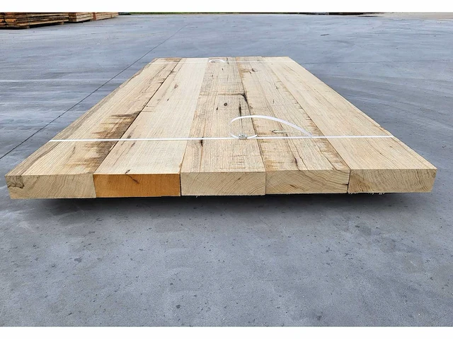 5x afrikaans eiken 60 x 205 mm, lengte 210 cm - afbeelding 3 van  3