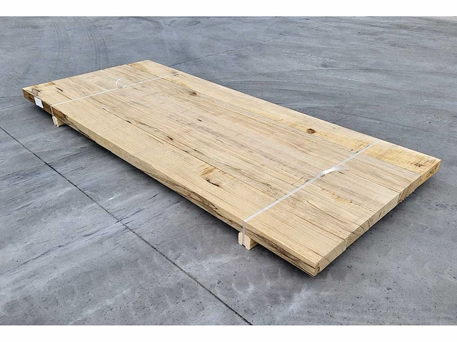 5x afrikaans eiken 60 x 205 mm, lengte 245 cm - afbeelding 2 van  4