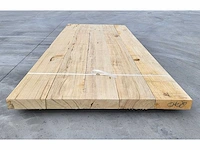 5x afrikaans eiken 60 x 205 mm, lengte 245 cm