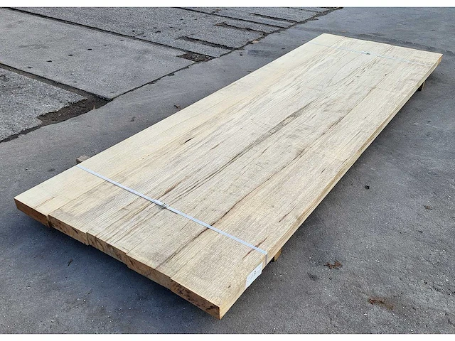 5x afrikaans eiken 60 x 205 mm, lengte 305 cm - afbeelding 2 van  4
