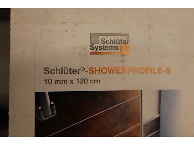 5x afschotprofiel schlüter, showerprofile-s sps 100, rvs - afbeelding 3 van  9