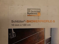 5x afschotprofiel schlüter, showerprofile-s sps 100, rvs - afbeelding 3 van  9