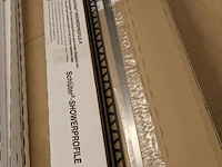 5x afschotprofiel schlüter, showerprofile-s sps 100, rvs - afbeelding 4 van  9