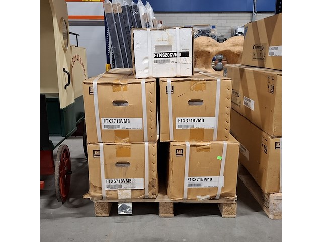 5x airco binnen unit, daikin, wit - afbeelding 4 van  6