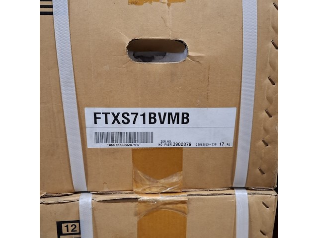 5x airco binnen unit, daikin, wit - afbeelding 5 van  6