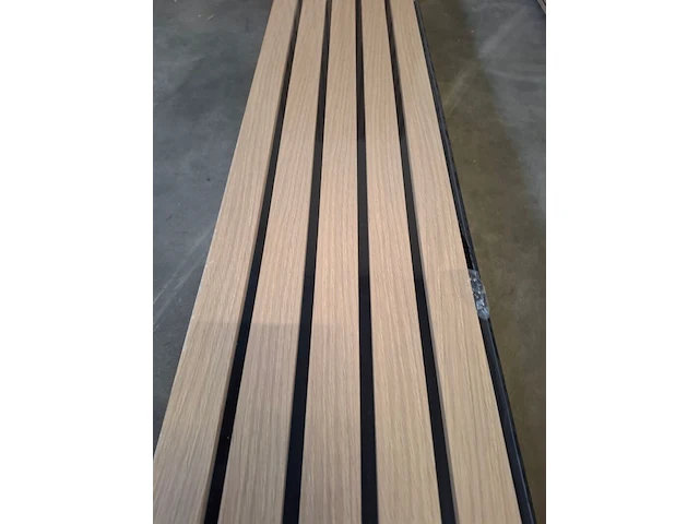 5x akoestisch paneel durawall, light oak - afbeelding 2 van  3