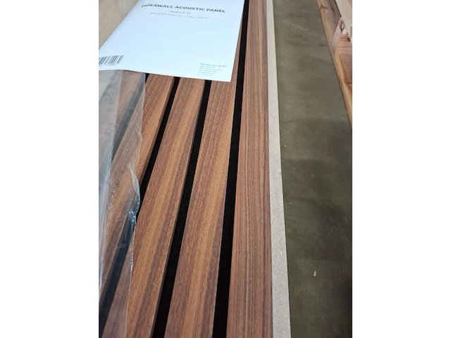 5x akoestisch paneel durawall, walnut 70 - afbeelding 2 van  4