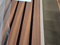 5x akoestisch paneel durawall, walnut 70 - afbeelding 2 van  4