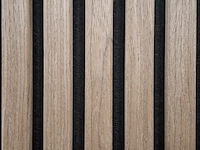 5x akoetisch wandpaneel walnoot - afbeelding 1 van  2