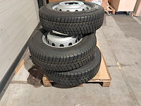 5x all season banden met velg, bridgestone, duravis all season 225/75 r16 c - afbeelding 2 van  10