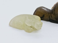 5x antieke chinese jade - ca. qing-dynasty - afbeelding 3 van  7