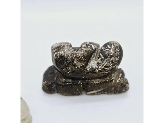 5x antieke chinese jade - ca. qing-dynasty - afbeelding 7 van  7