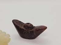 5x antieke chinese jade - ca. qing-dynasty - afbeelding 6 van  6