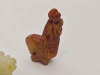 5x antieke chinese jade - ca. qing-dynasty - afbeelding 6 van  6