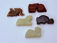 5x antieke chinese jade - ca. qing-dynasty - afbeelding 2 van  5