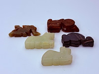 5x antieke chinese jade - ca. qing-dynasty - afbeelding 4 van  5