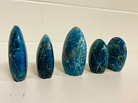 5x apatiet vrije vorm staand, blauw - afbeelding 4 van  5