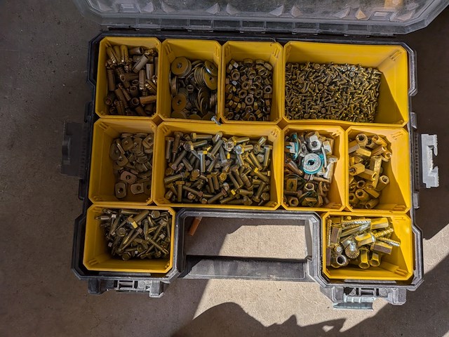5x assortimentskoffer met inhoud stanley - afbeelding 6 van  15