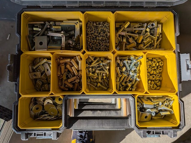 5x assortimentskoffer met inhoud stanley - afbeelding 15 van  15