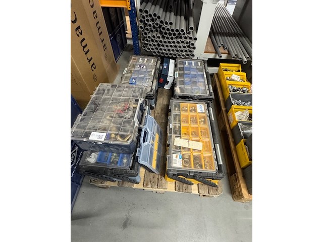 5x assortimentskoffer met installatiemateriaal - afbeelding 1 van  9