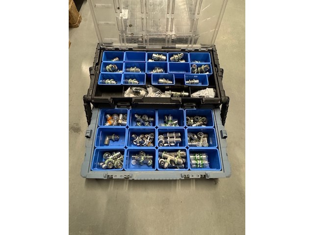 5x assortimentskoffer met installatiemateriaal - afbeelding 5 van  9