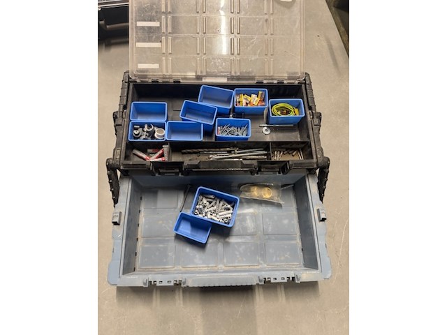 5x assortimentskoffer met installatiemateriaal - afbeelding 7 van  9