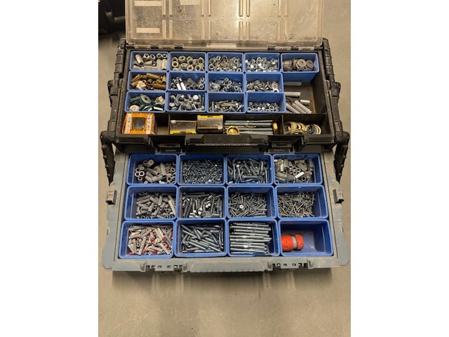 5x assortimentskoffer met installatiemateriaal - afbeelding 8 van  9