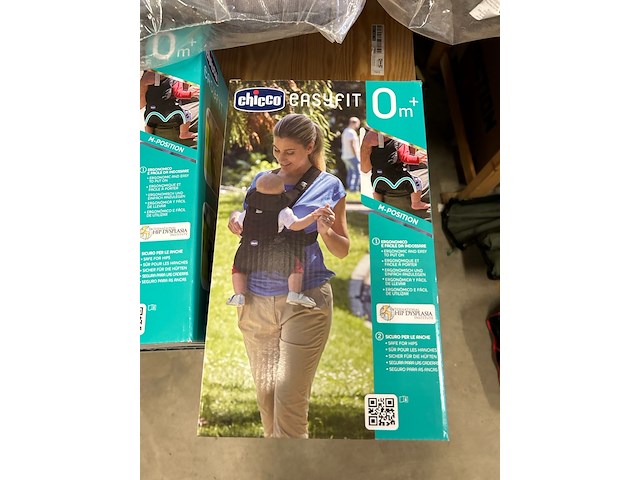 5x babyartikelen w.o. babydrager, knuffeldino, w.o. chicco, baby's only - afbeelding 2 van  10