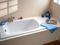 5x bad plaatsbesparend, allibert, flavis plaatsbesparend, wit - afbeelding 2 van  7