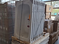 5x bad plaatsbesparend, allibert, flavis plaatsbesparend, wit - afbeelding 4 van  7