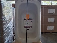 5x bad plaatsbesparend, allibert, flavis plaatsbesparend, wit - afbeelding 5 van  7