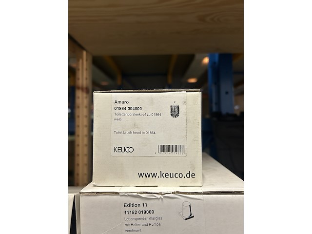 5x badkamer/sanitair accessoires en toebehoren keuco - afbeelding 5 van  5