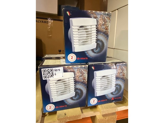 5x badkamerventilator ø120mm aurora - afbeelding 1 van  4