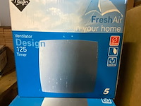 5x badkamerventilator ø125mm plieger - afbeelding 3 van  6
